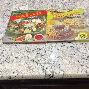 Vintage Salad and Cakes Cookbooks Family Circle 1978